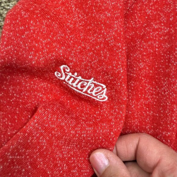 St. Louis Cardinals Stitches Men's Zip Up Jacket Size Large Large Back Logo - Picture 3 of 12